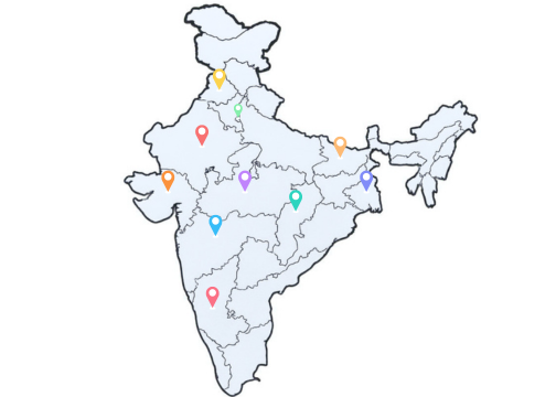 India Presence Map