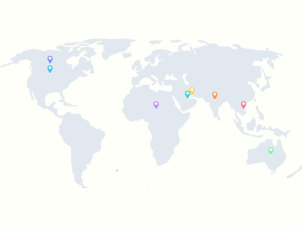 Global Reach Map